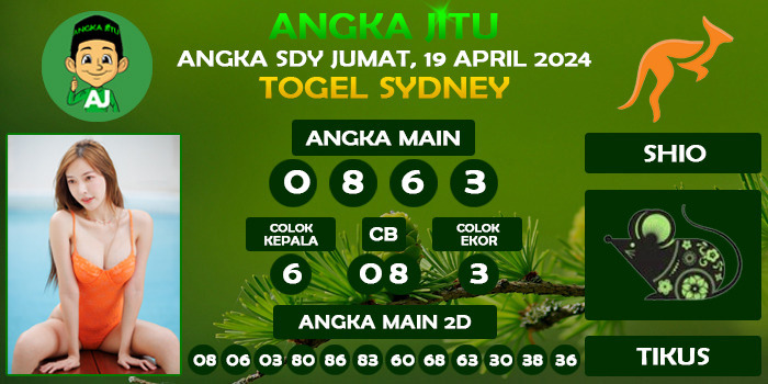 Prediksi Angka Jitu Sdy Jumat 19 April 2024