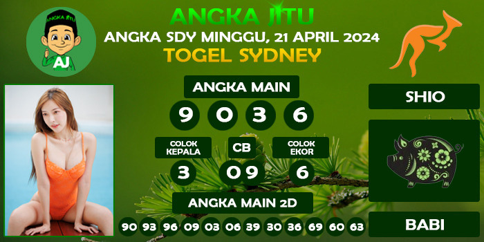 Prediksi Angka Jitu Sdy Minggu 21 April 2024