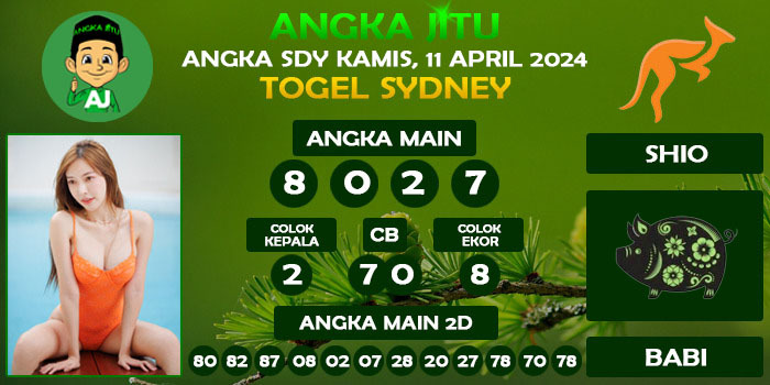 Prediksi Angka Jitu Sdy Kamis 11 April 2024