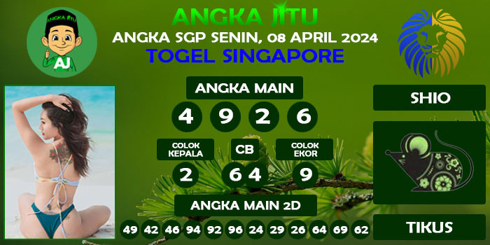 Prediksi Angka Jitu Sgp Minggu 07 April 2024