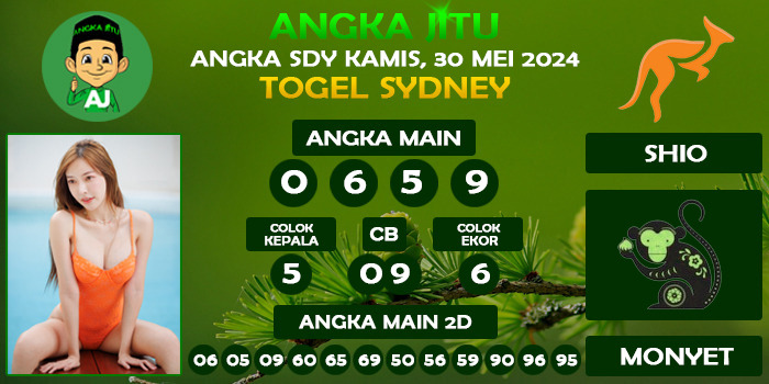 Prediksi Angka Jitu Sdy Kamis 30 Mei 2024