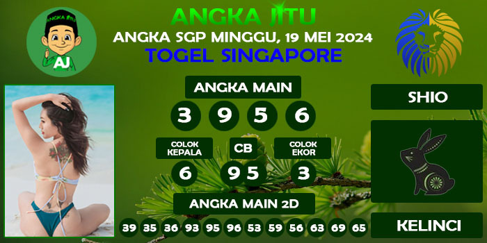 Prediksi Angka Jitu Sgp Minggu 19 Mei 2024