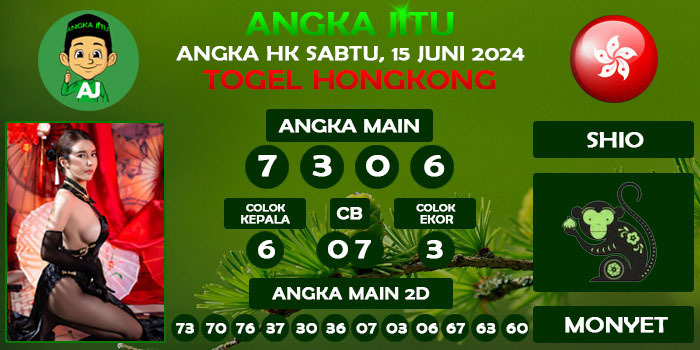 Prediksi Angka Jitu Hk Sabtu 15 Juni 2024