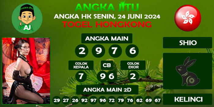 Prediksi Angka Jitu Hk Senin 24 Juni 2024