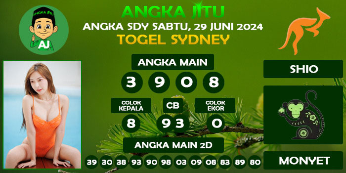 Prediksi Angka Jitu Sdy Sabtu 29 Juni 2024