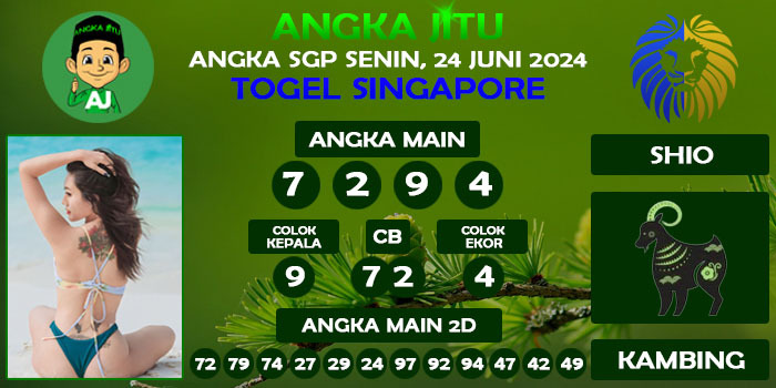 Prediksi Angka Jitu Sgp Senin 24 Juni 2024