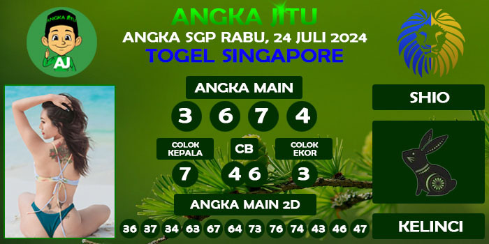 Prediksi Angka Jitu Sgp Rabu 24 Juli 2024