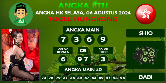 Prediksi Angka Jitu Hk Selasa 06 Agustus 2024