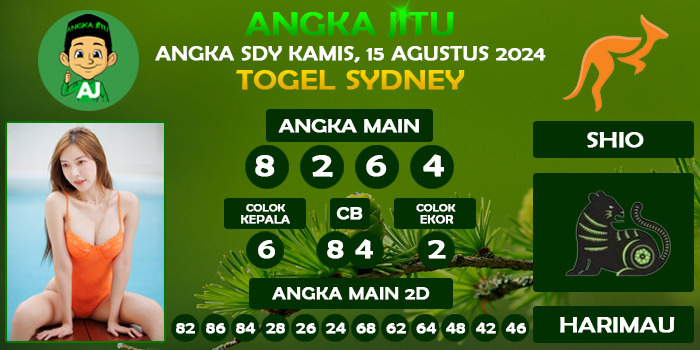 Prediksi Angka Jitu Sdy Kamis 15 Agustus 2024