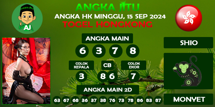 Prediksi Angka Jitu Hk Minggu 15 September 2024