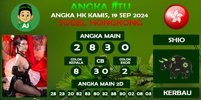 Prediksi Angka Jitu Hk Kamis 19 September 2024