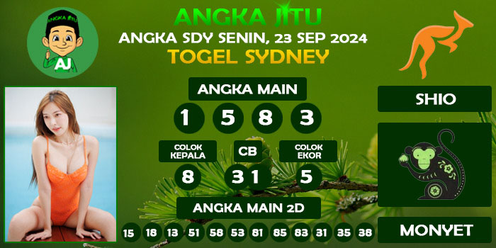 Prediksi Angka Jitu Sdy Senin 23 September 2024