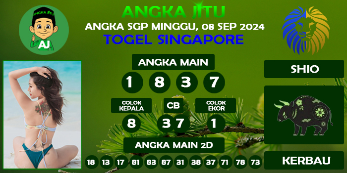 Prediksi Angka Jitu Sgp Minggu 08 September 2024